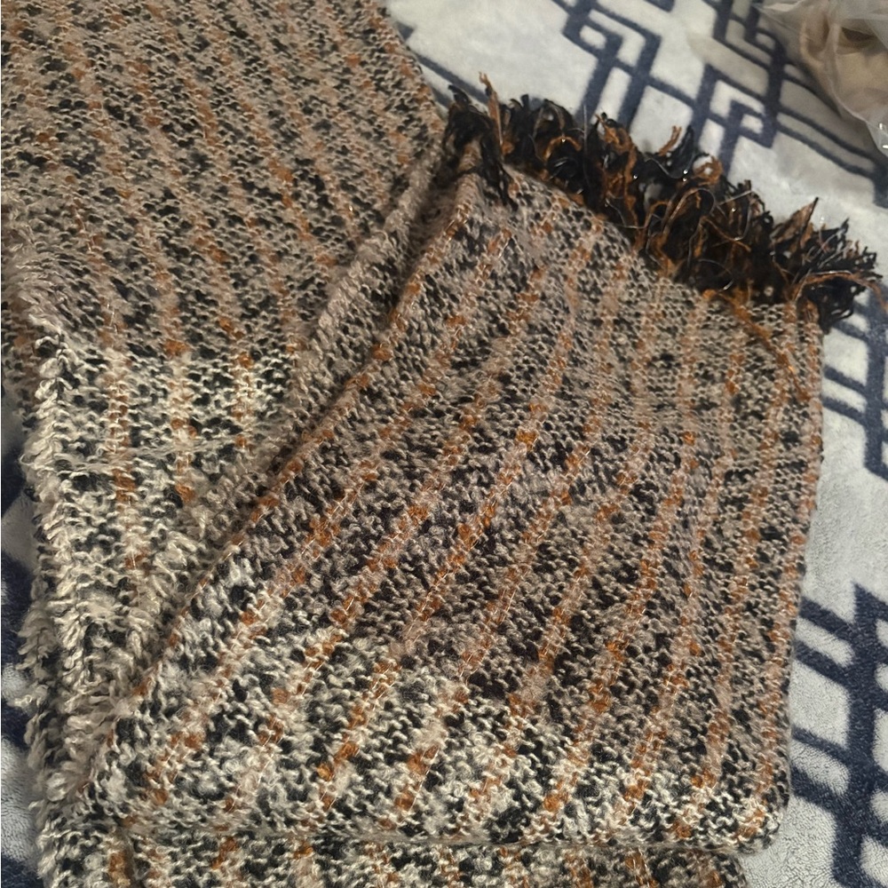 NWT Simply Vera Vera Wang Multicolor Textured Scarf